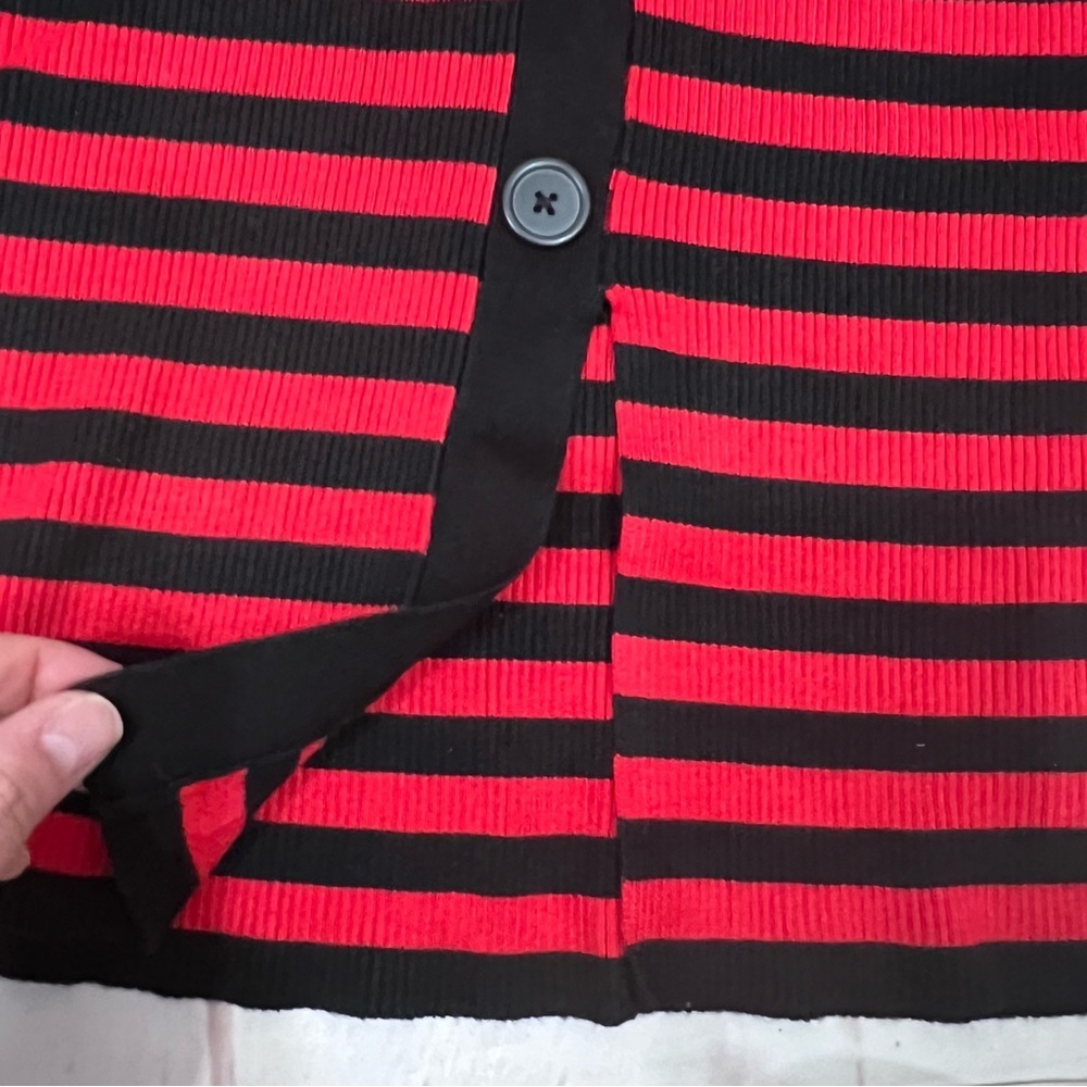 Zara Blogger’s Favorite Striped Ribbed Top & Skirt Set - Picture 9 of 12